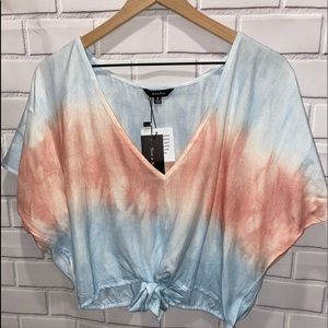 TIE DYE CROP TOP SIM & SAM